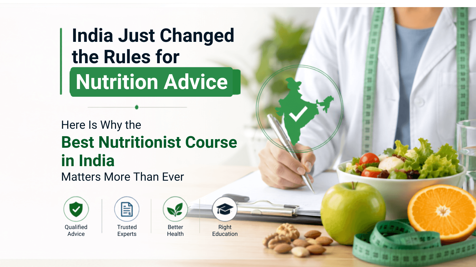 best nutritionist course in India