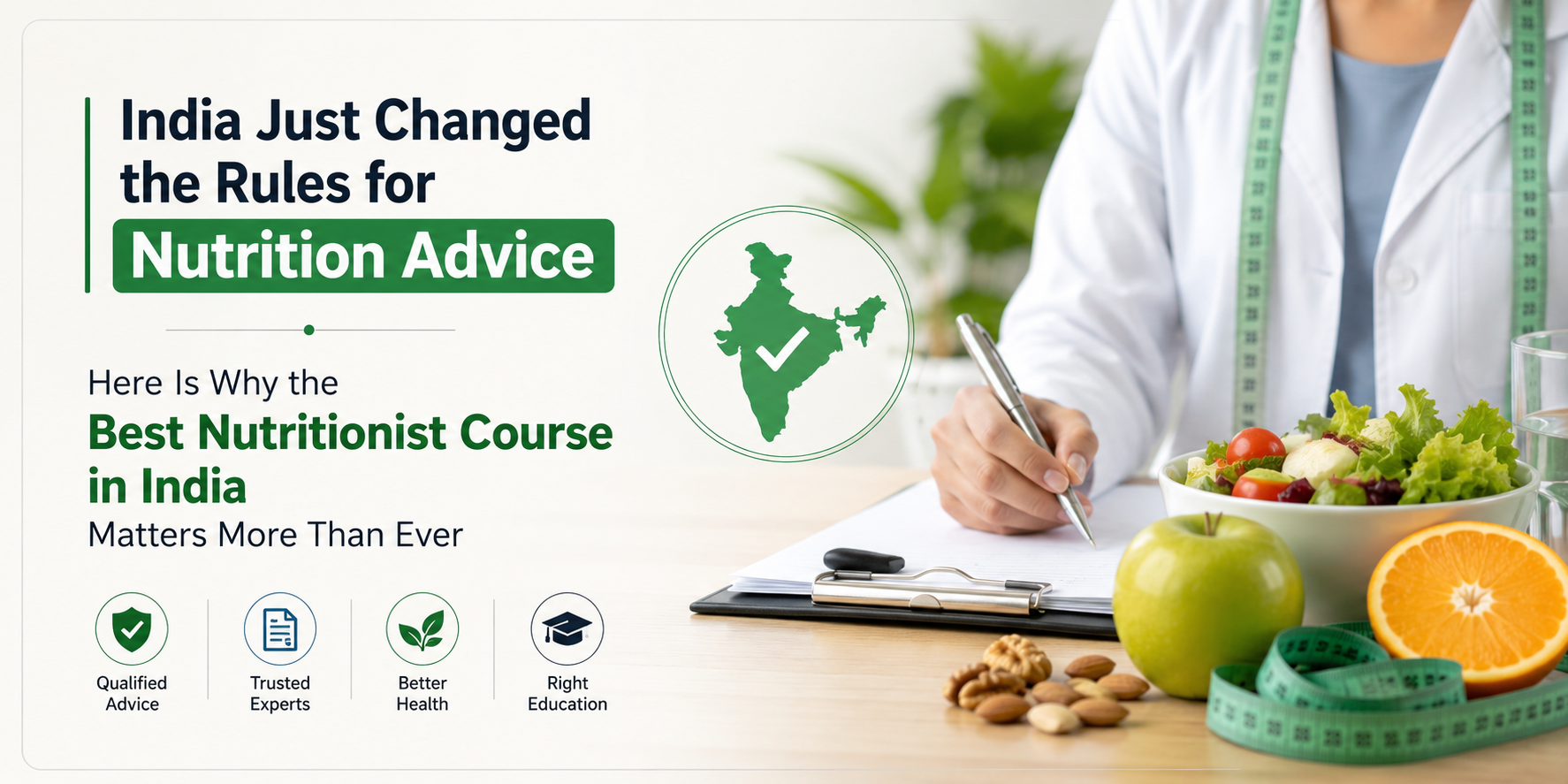 best nutritionist course in India
